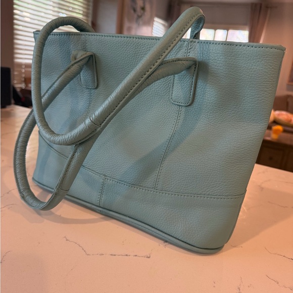 Chic Teal Tote Bag - Picture 2 of 4